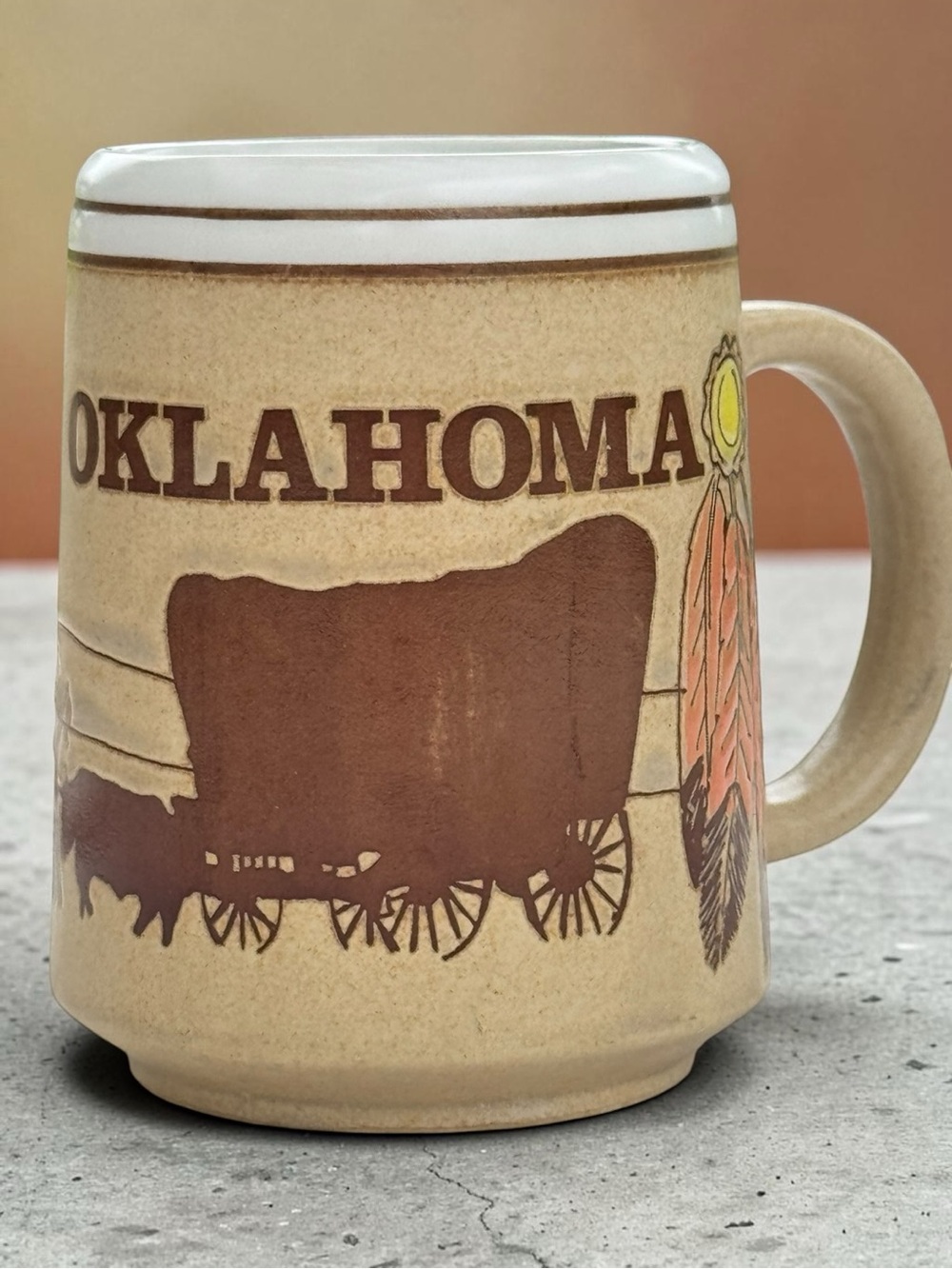 ✨VINTAGE✨ Oklahoma Stoneware Mug